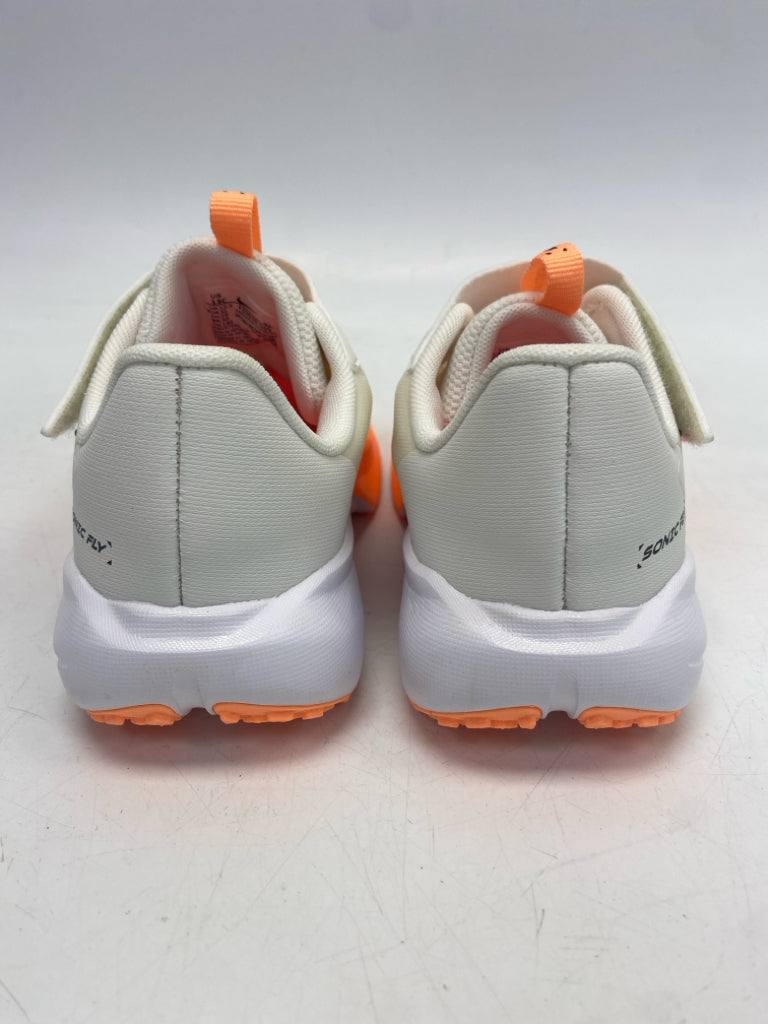 NWOT Nike SIZE 13 Cream Orange Girl&