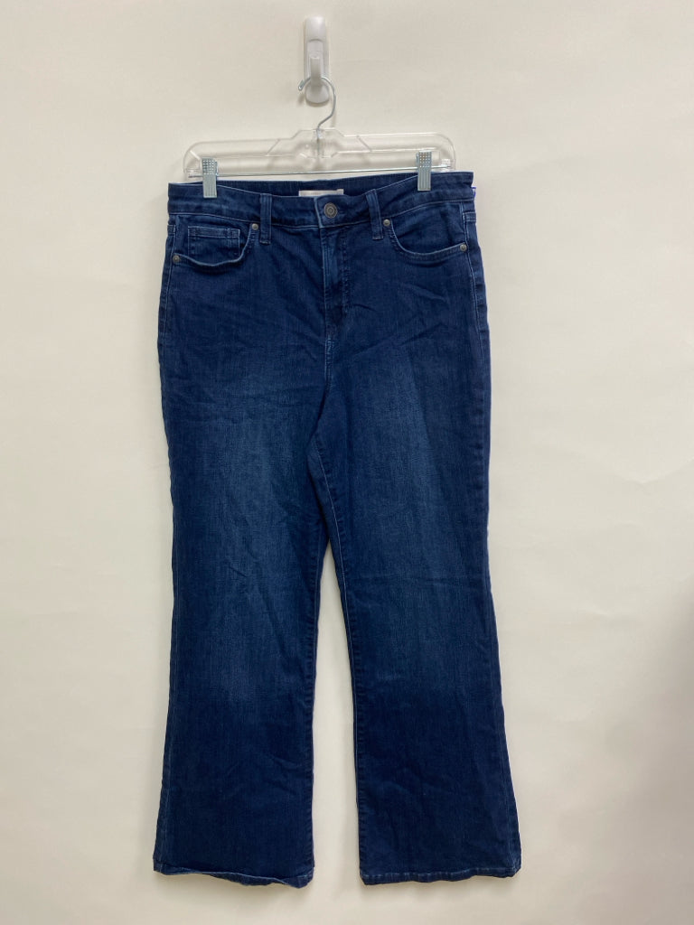 Lauren Conrad Size 12 Dark Denim Wide Leg Ladies Jeans