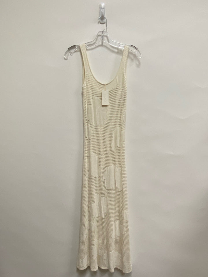 NWT Z Supply Size XS White Sleeveless Crochet Ladies Dress