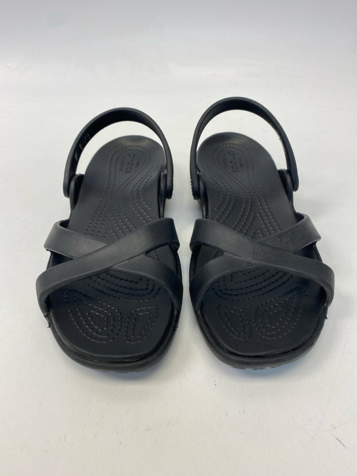 Crocs  Size 9 Black Sandals