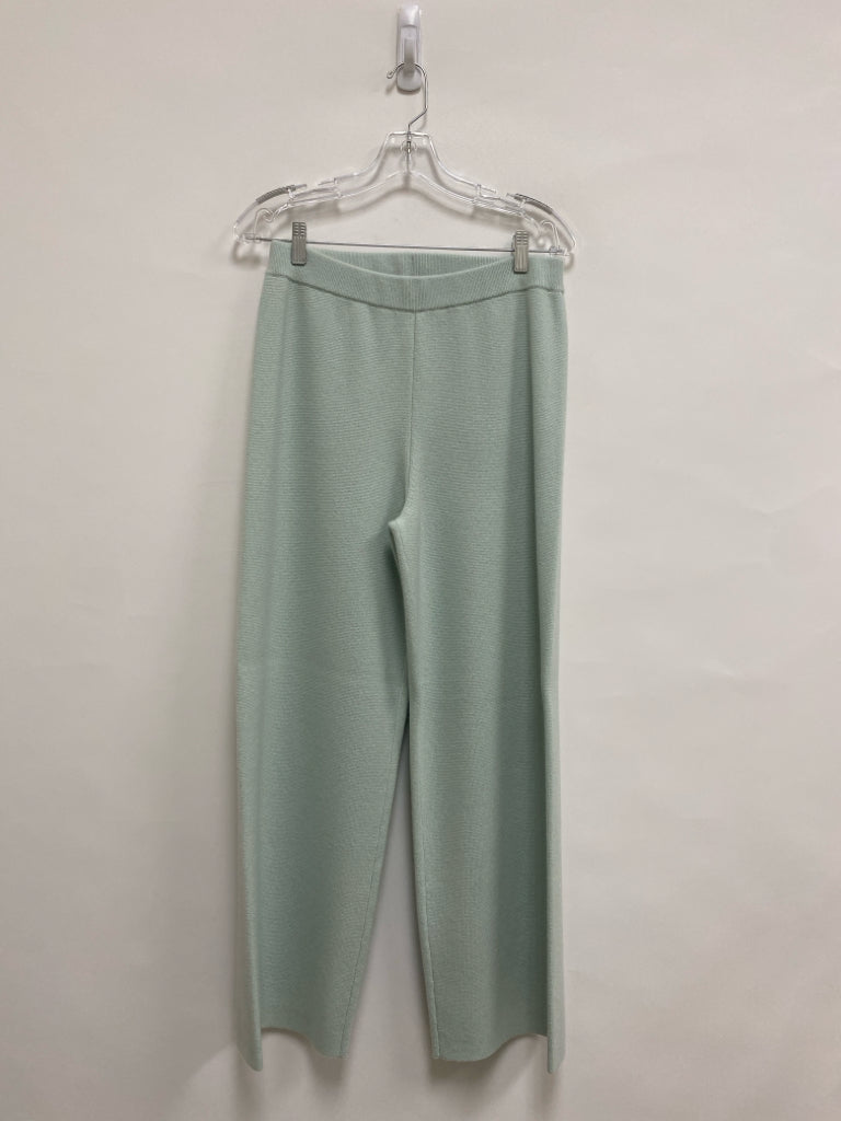 Size 2 Seafoam Short Sleeve Cashmere Ladies 2pc Pant Set