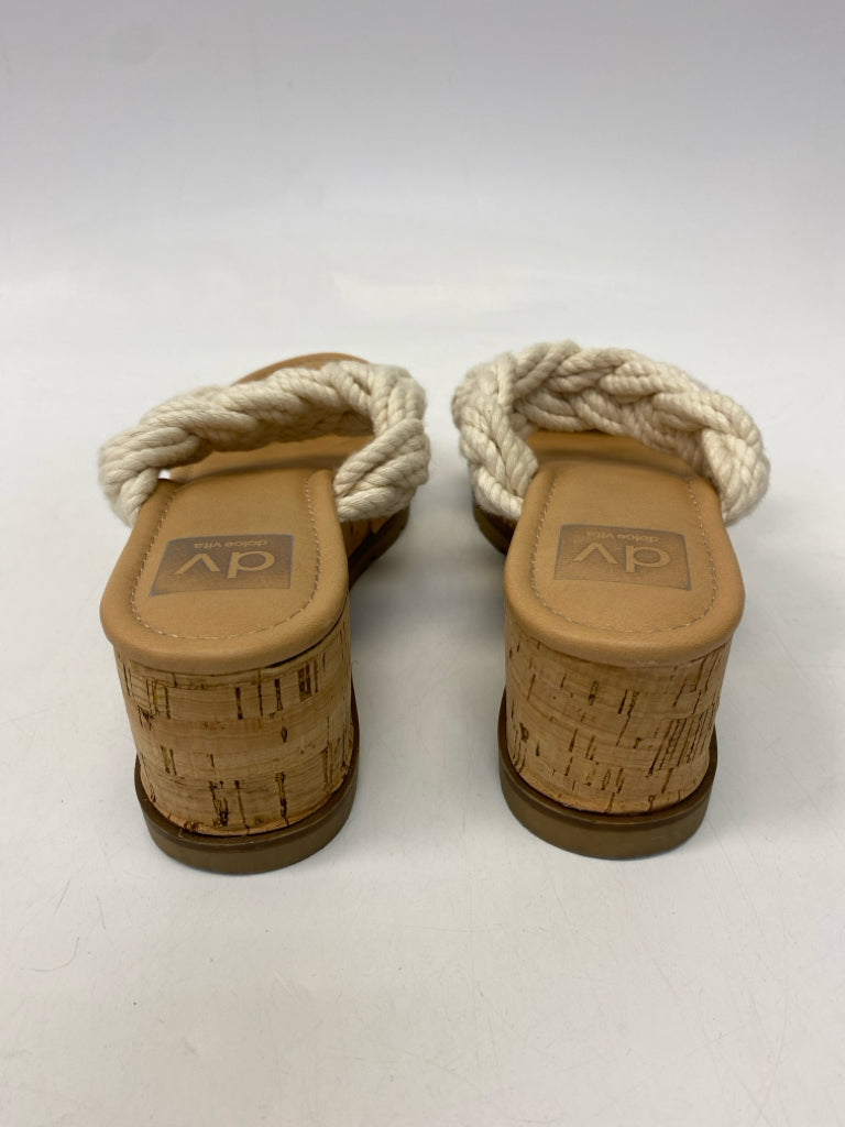 Dolce Vita  Size 7.5 Cream Braided Sandals