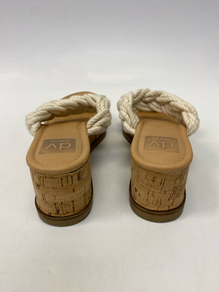Dolce Vita  Size 7.5 Cream Braided Sandals