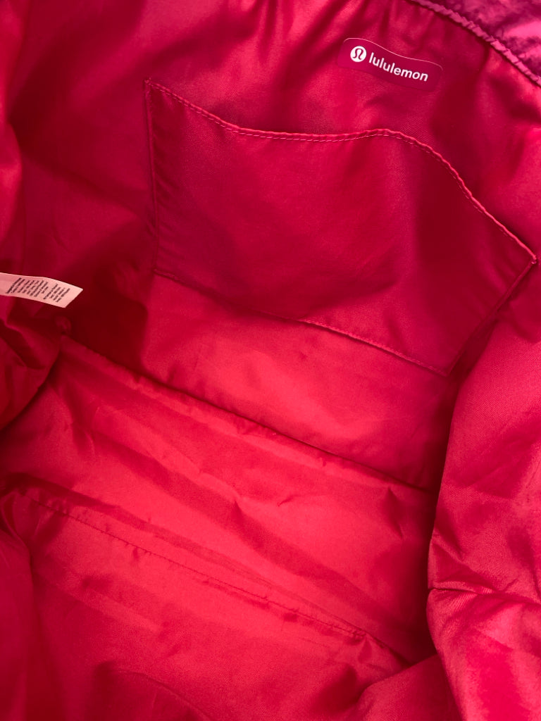 Lululemon Fuchsia Tote Bag