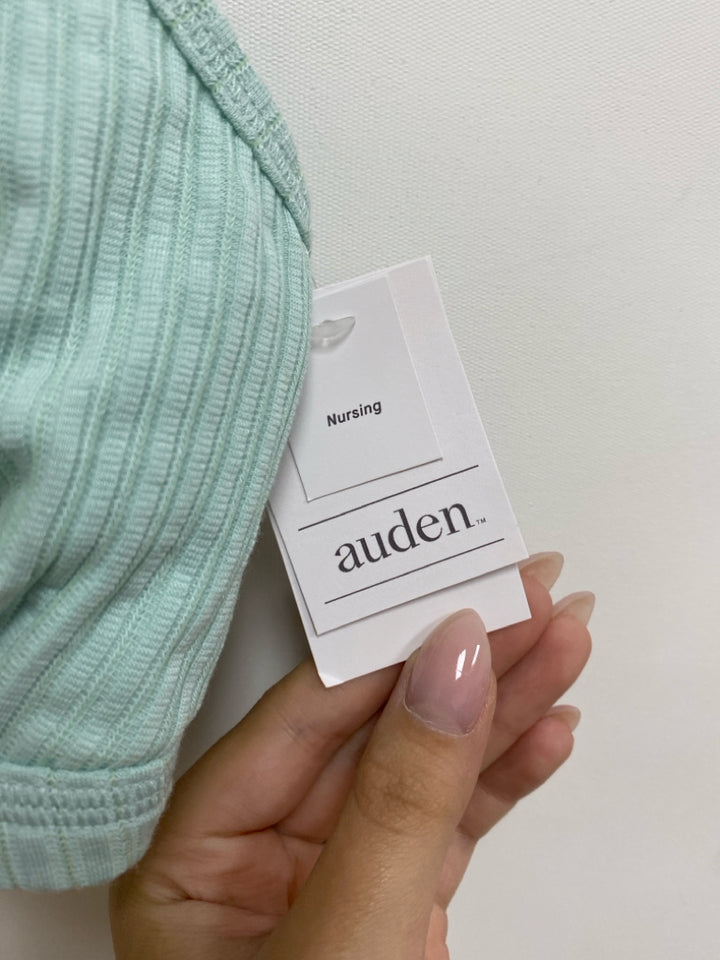 NWT auden Size M Aqua Maternity Nursing Bra