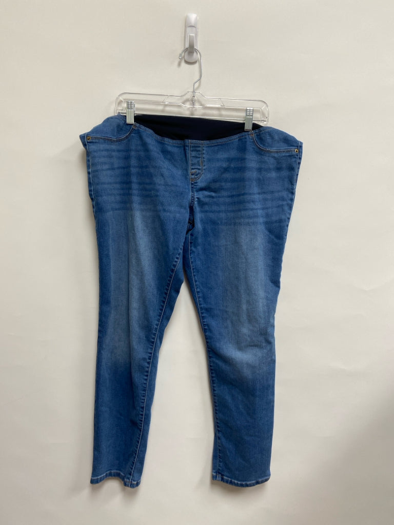 isabel maternity Size 12 Blue Maternity Jeans