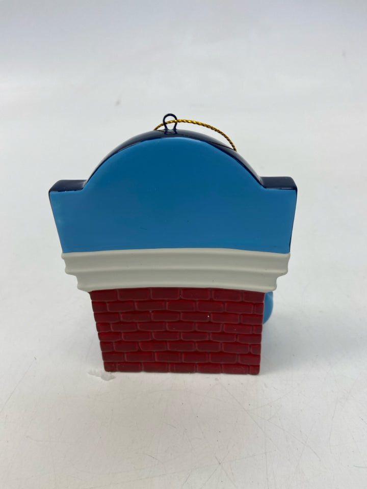 Blue White/Red UNC Ornaments
