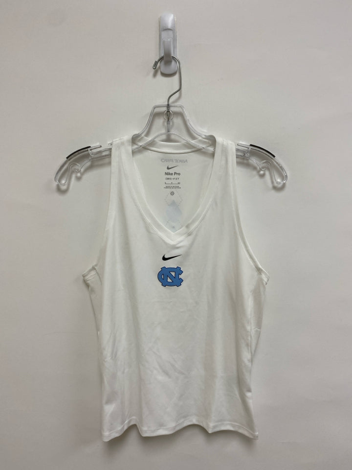 Nike Size S White Blue UNC Tank Athletic Top