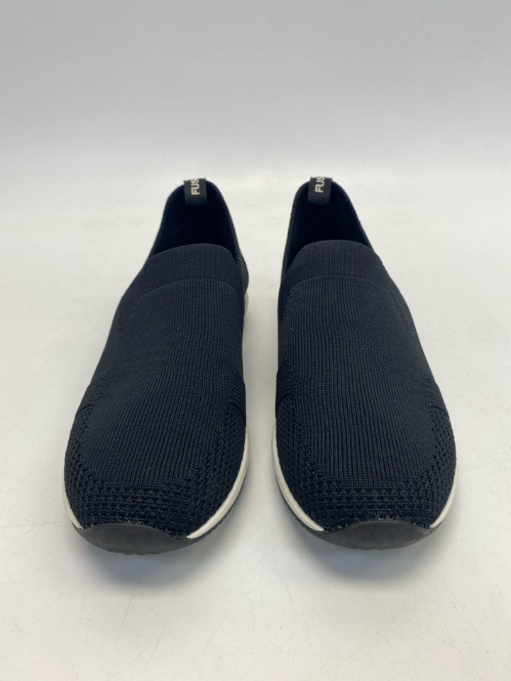 Size 5 Black Knit Sneakers