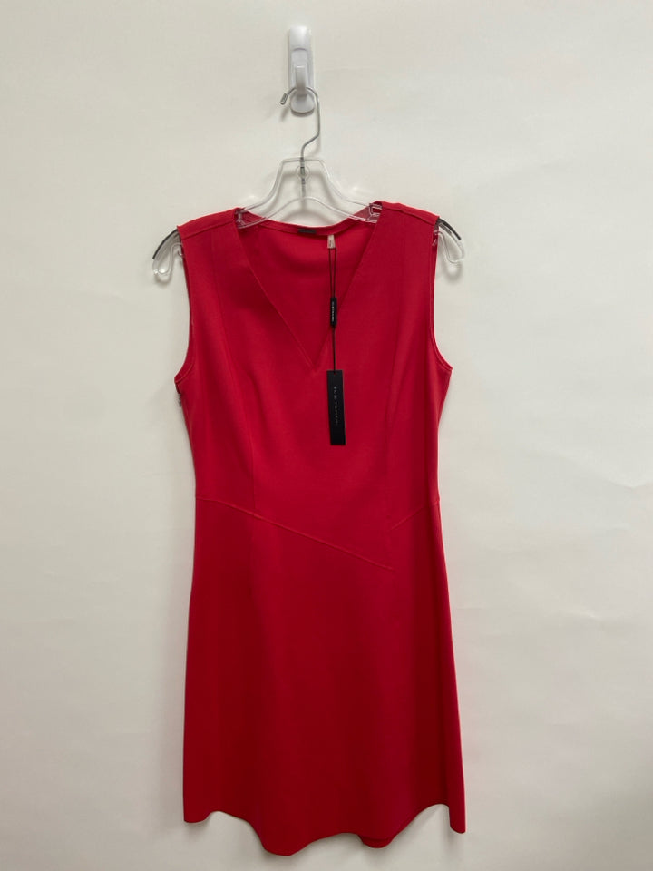 NWT Elie Tahari Size 8 Red Sleeveless Ladies Dress