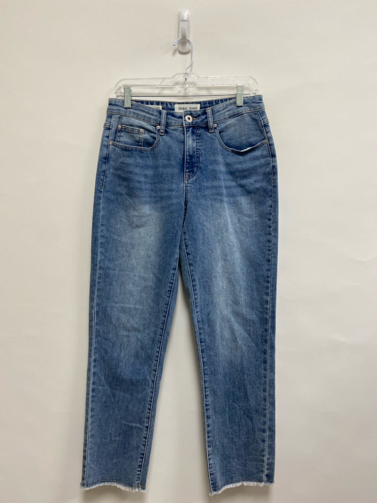 Tribal Size 8 Light Blue Ladies Jeans