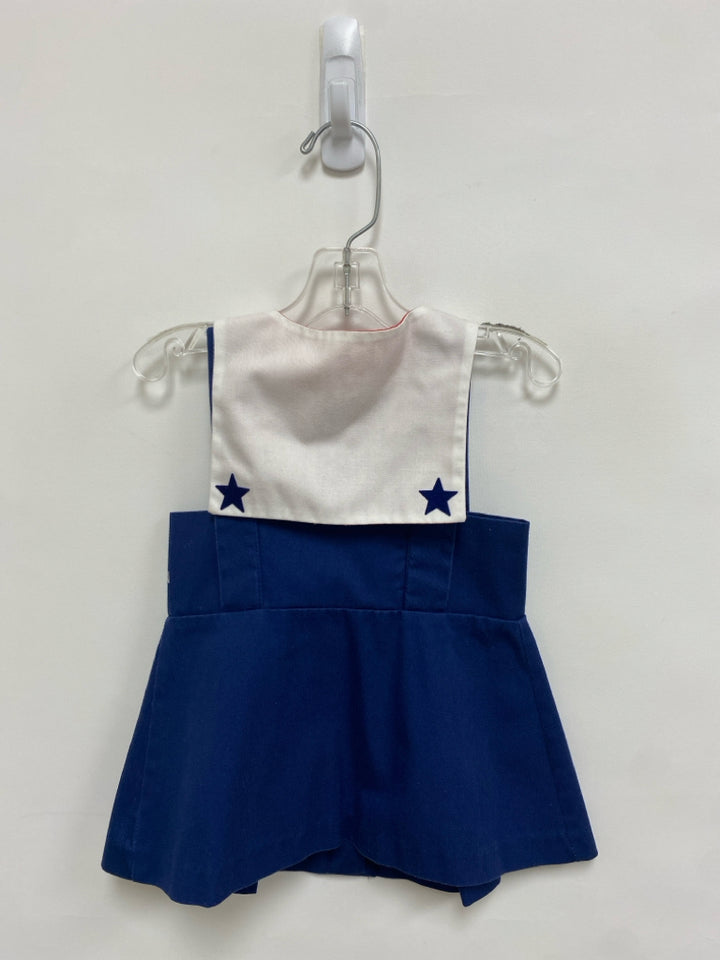 SIZE 2T Navy White Girl&