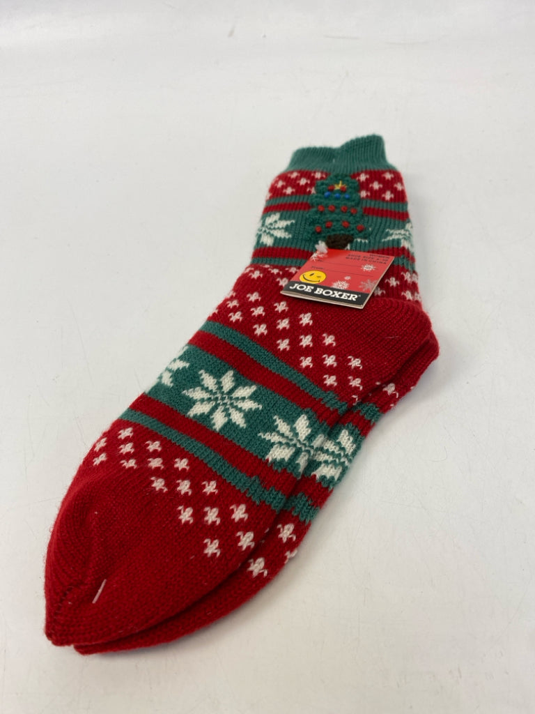 NWT Joe Boxer Red Green Christmas