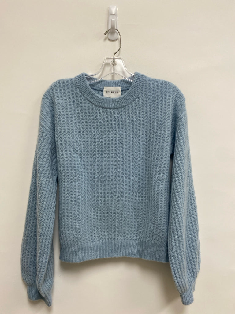 Size M Pale Blue Cashmere Blend Ladies Sweater