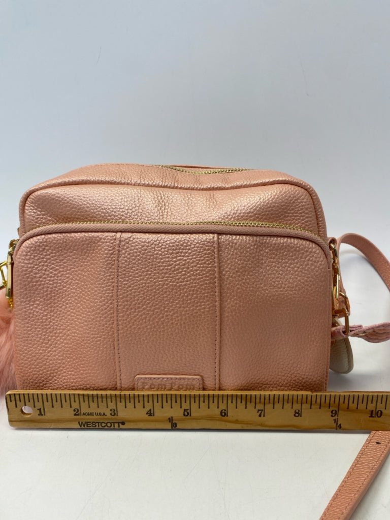 Pom Pom London Pink Metallic Crossbody
