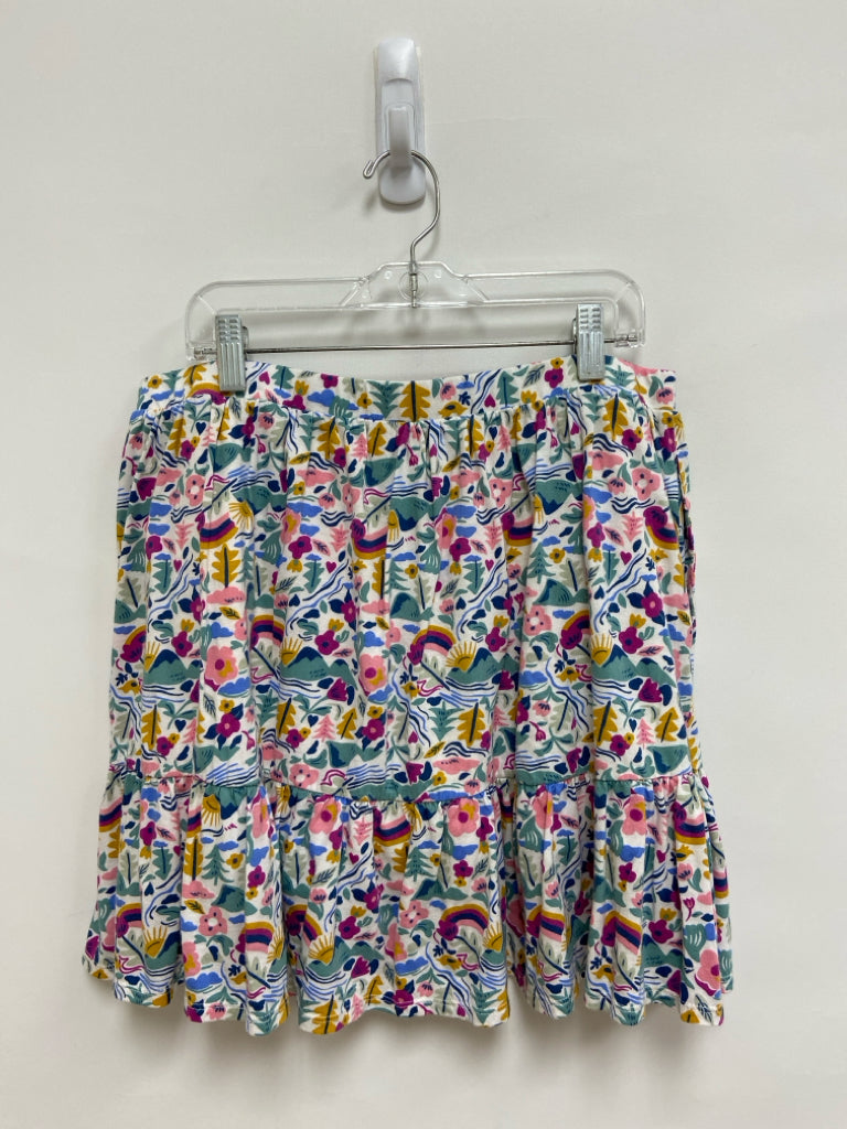 Lands End SIZE 14/16+ Cream/purp Seafoam/Pink Floral Girl&