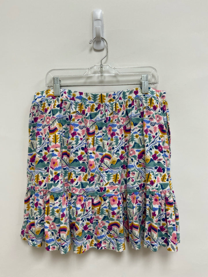 Lands End SIZE 14/16+ Cream/purp Seafoam/Pink Floral Girl&