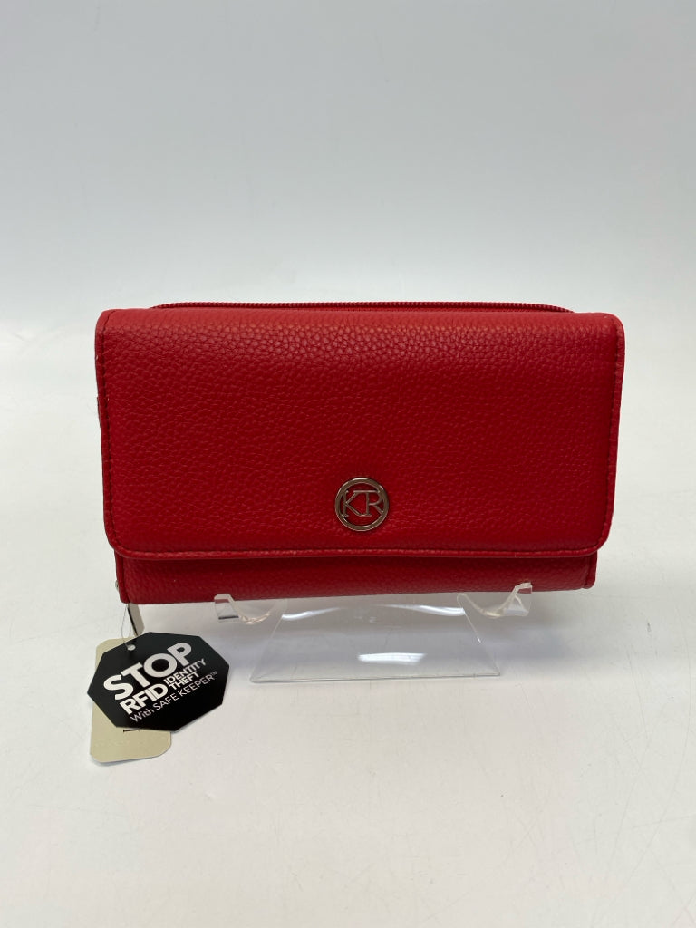 NWT Kim Rogers Red Wallet