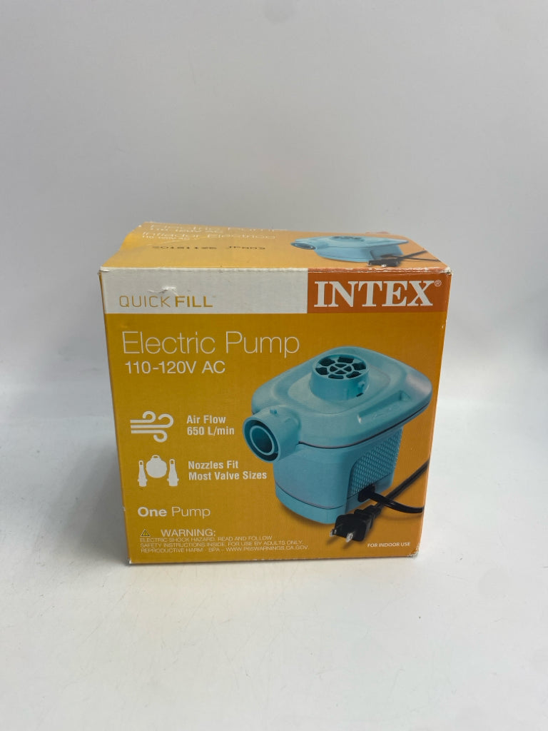 Intex Blue Electric Pump