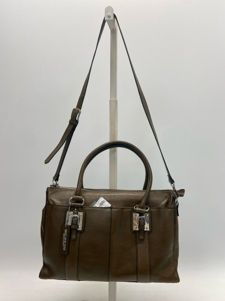 NWT Andrew Marc Dark Brown Briefcase