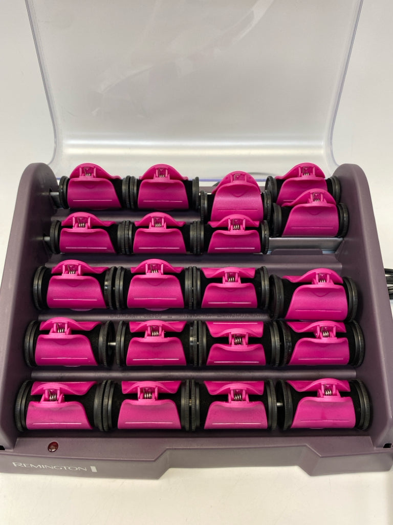 Remington Fuschia Curlers