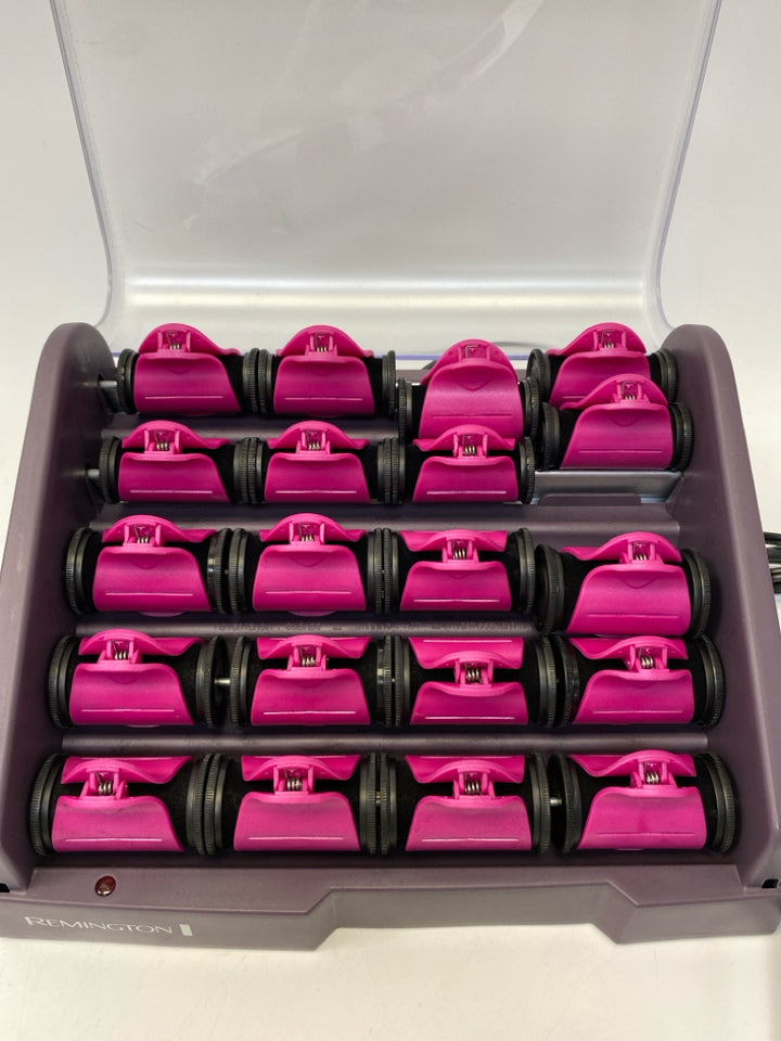 Remington Fuschia Curlers