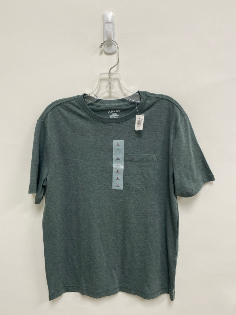 NWT Old Navy SIZE 10/12 Sage Short Sleeve Boy&