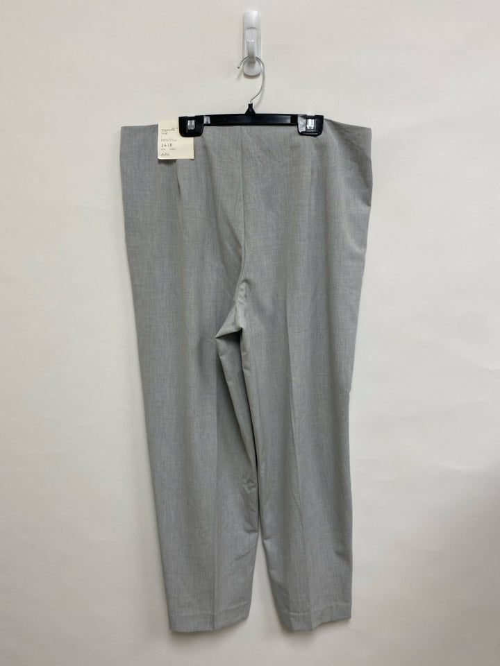 NWT a new day Size 14R Pale Gray Ladies Pants
