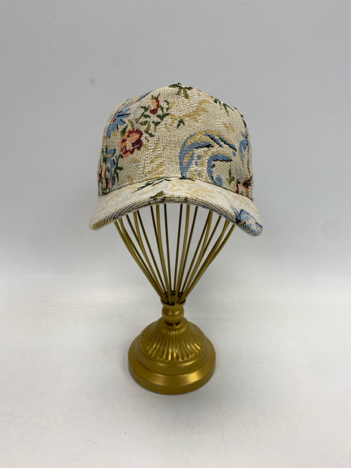 NWT Buckle Cream Multi Color Baseball Hat
