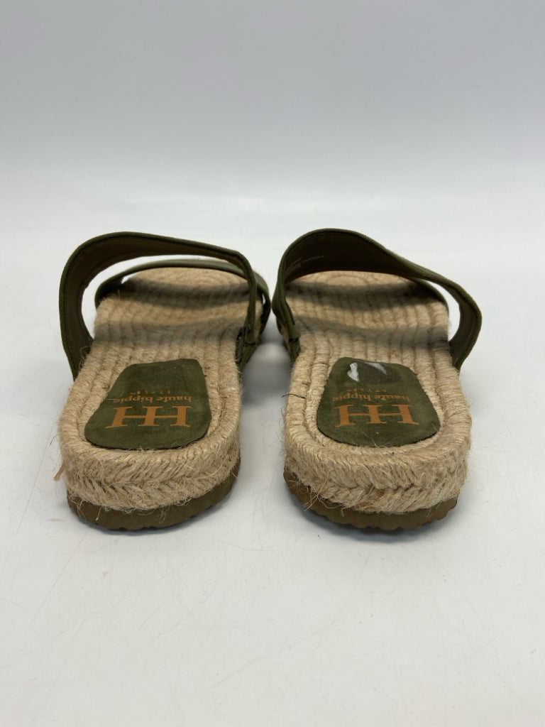 Haute Hippie  Size 8 Olive Sandals