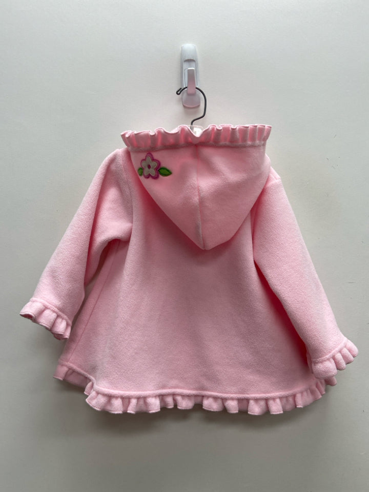 SIZE 24M Pink Flowers Fleece Girl&