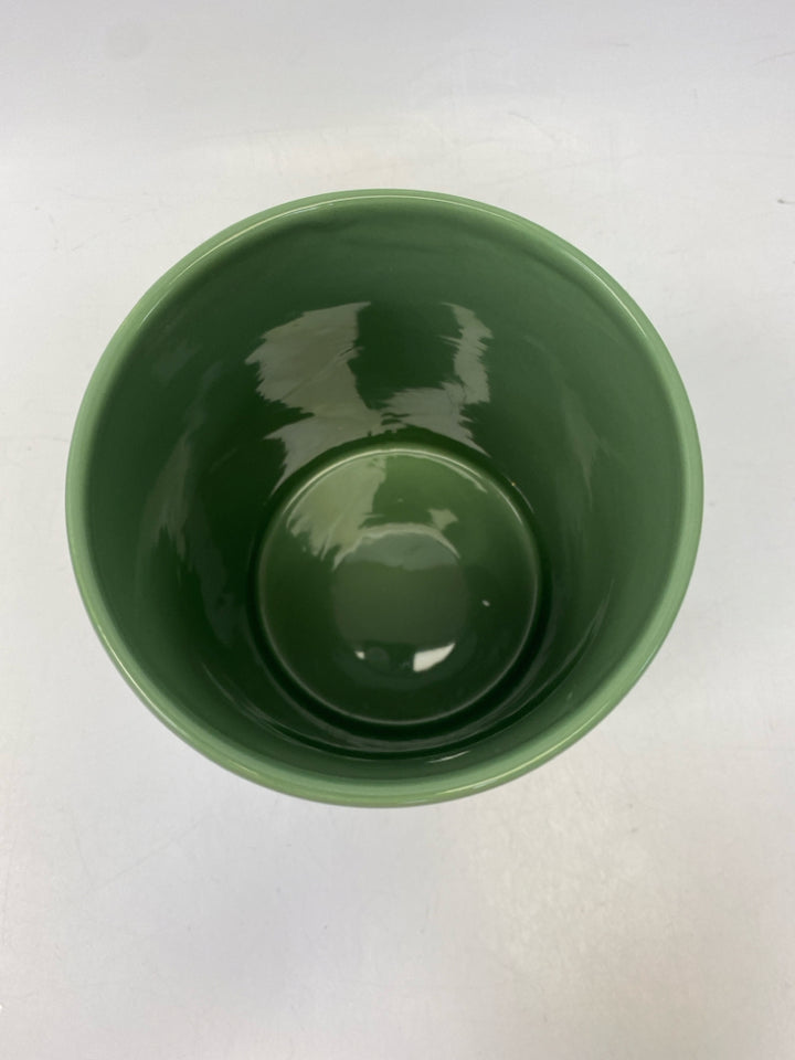 Sage White Leaves Ceramic Fall