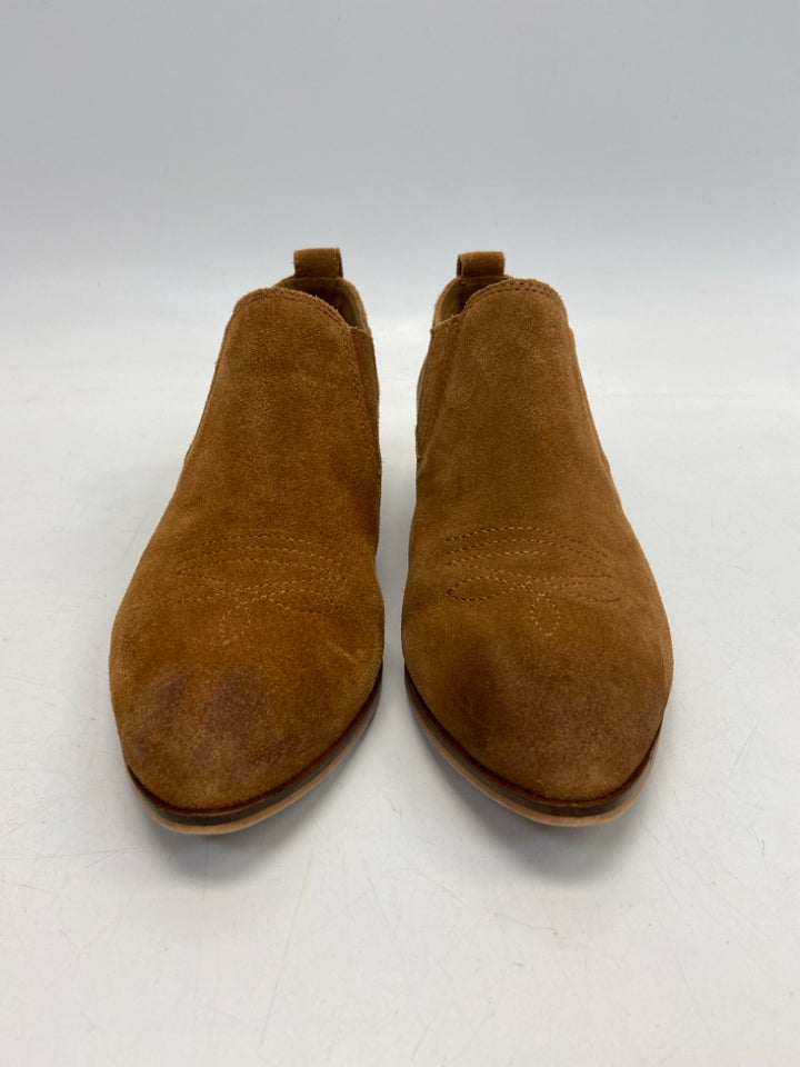 Frye &amp; Co US Shoe Size 9.5 Cognac Suede Boots