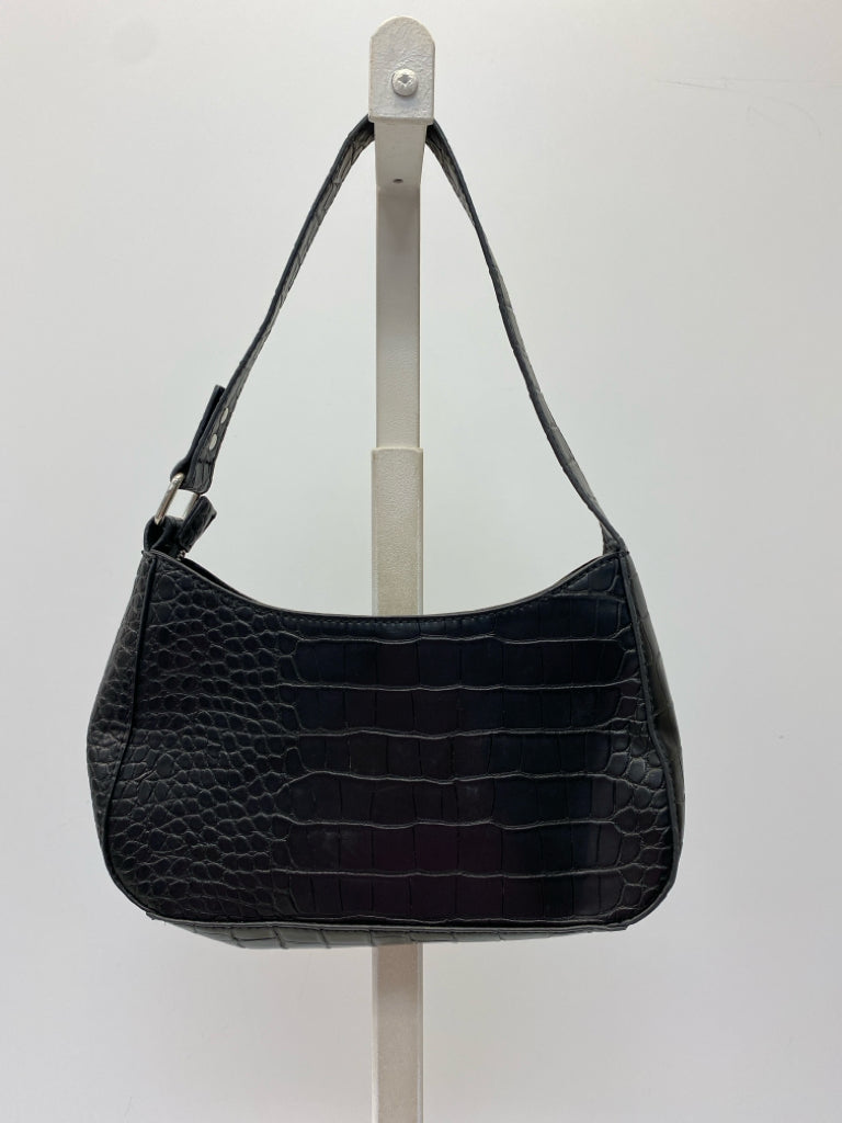 Urban Outfitters Black Embossed Handbag