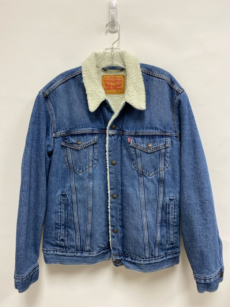 Levi Size L Blue Denim Men&