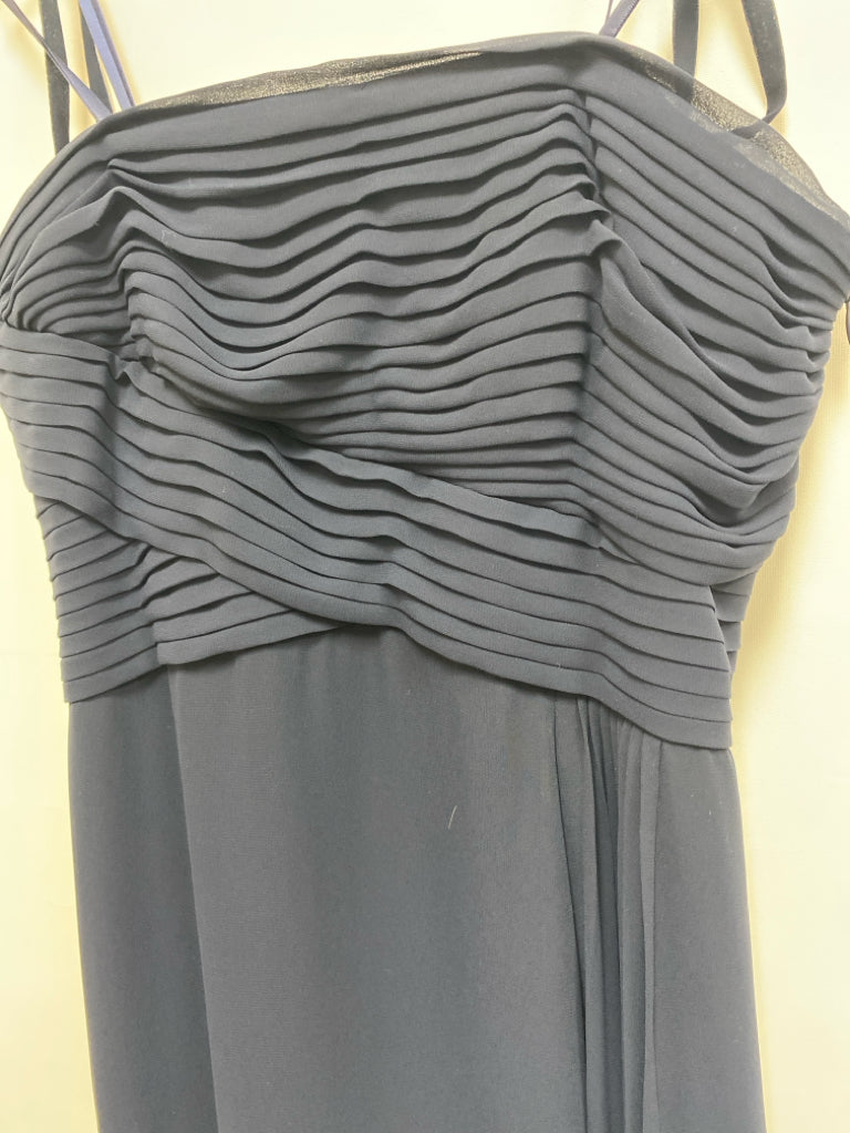 Ralph Lauren Size 8 Navy Maxi Ladies Dress