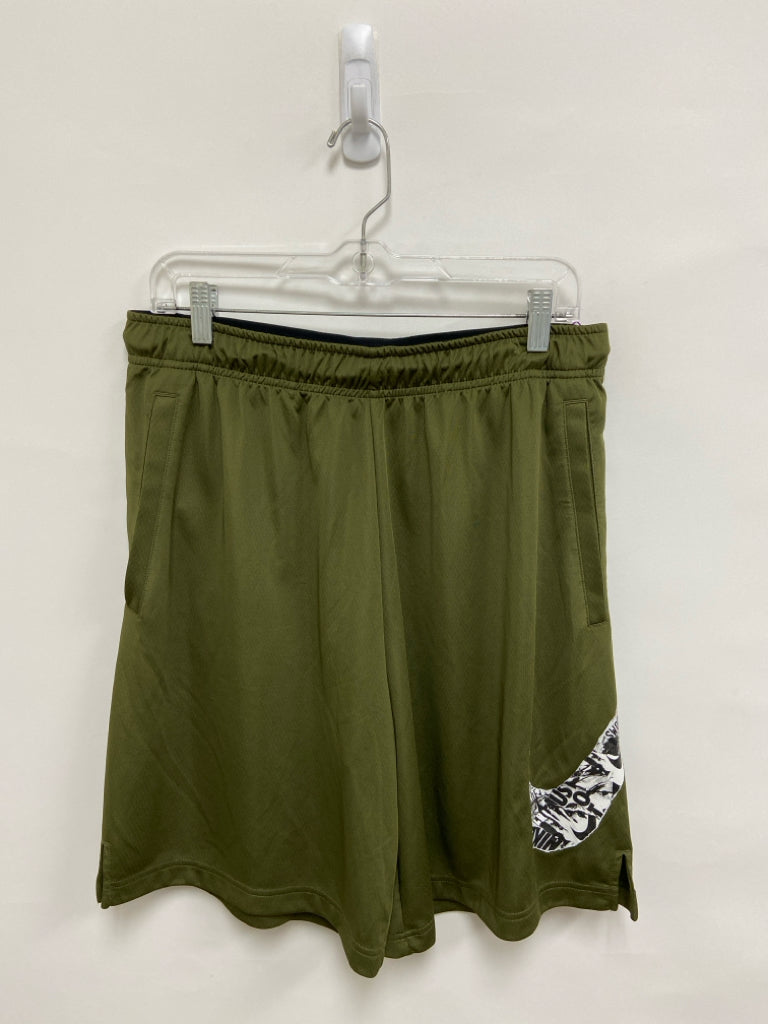 Nike Size L Dark Green Pull-on Men&