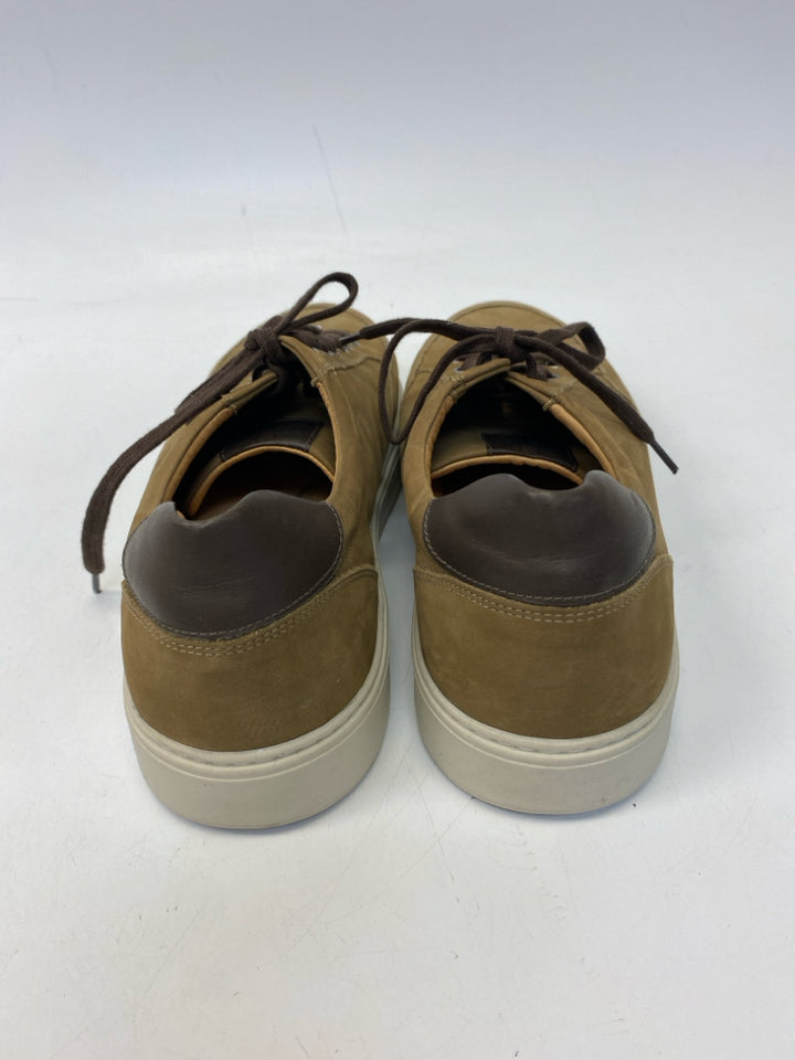 Size 13 Brown Lace-Up Leather Men&