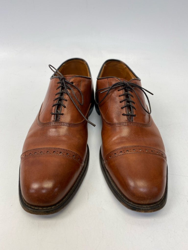 Allen Edmonds Size 9 Brown Lace-Up Men&
