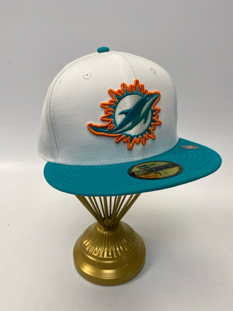 NEW New Era White Aqua/Orange Men&