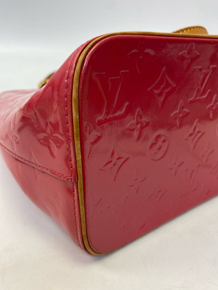 Louis Vuitton Pink Monogram Vernis Patent Tote LM1015