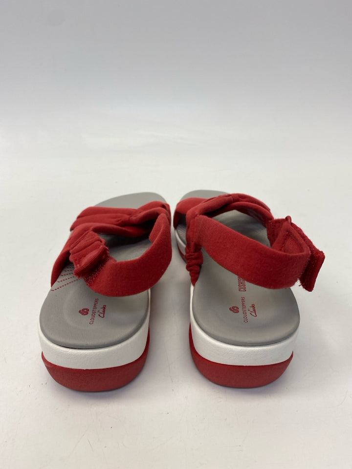 NWOT Clarks  Size 9 Red Crisscross Sandals