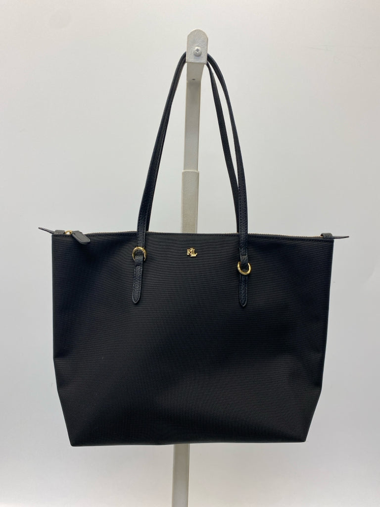 Ralph Lauren Black Nylon Tote Bag