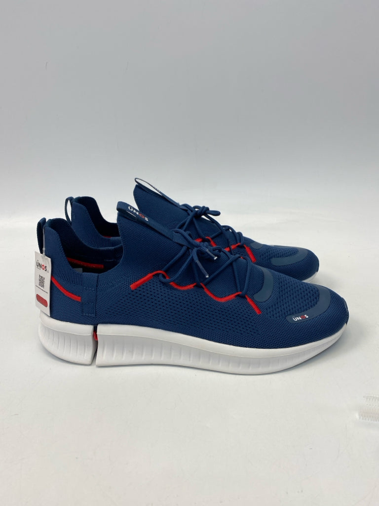 NWT Unos Size 12.5-13.5 Navy Red Knit Men&