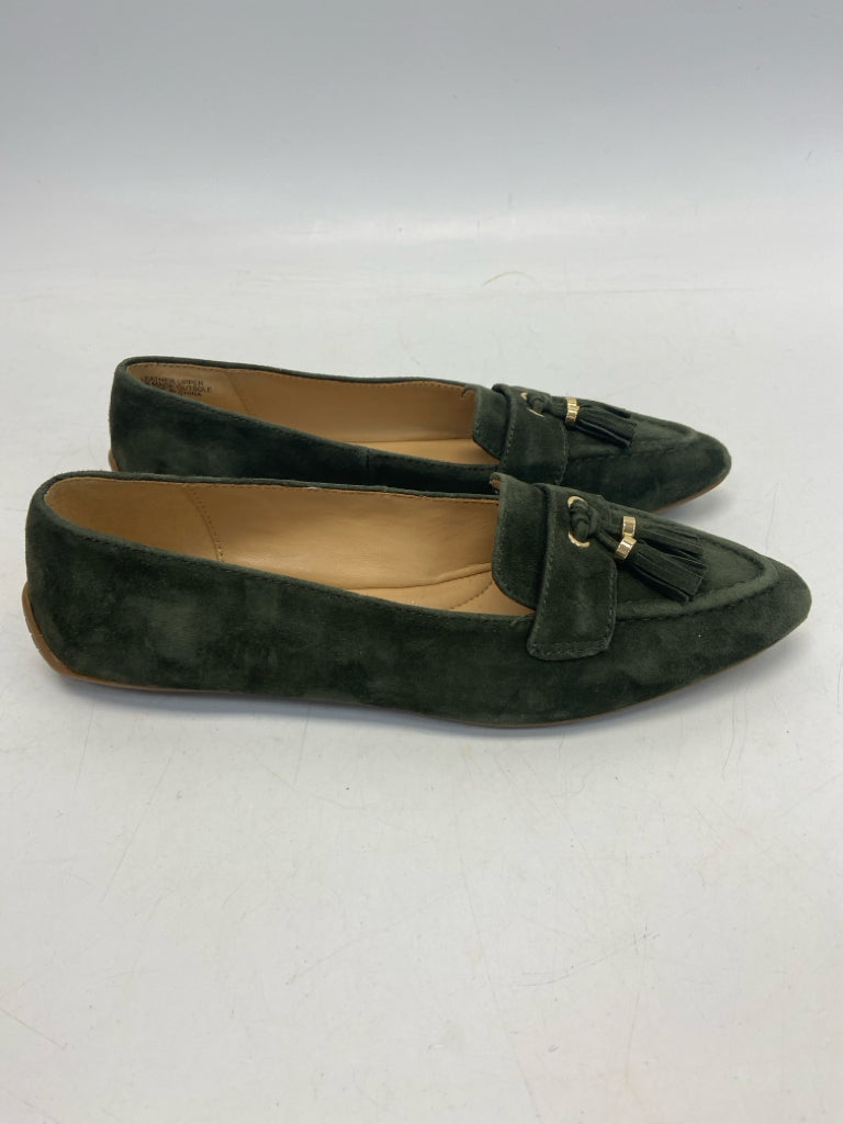 Talbots US Size 6.5 Olive Tassel(es) Flats
