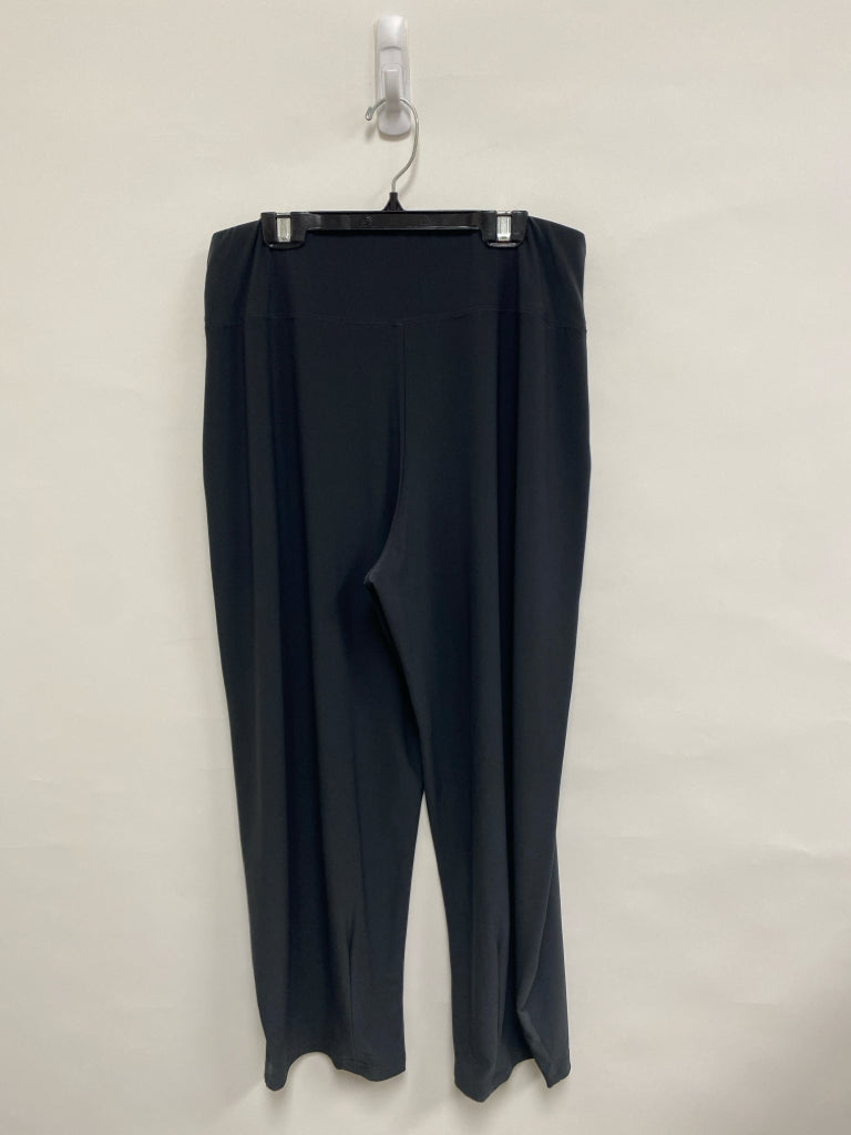 Sympli Size 12 Charcoal Pull-on Ladies Pants