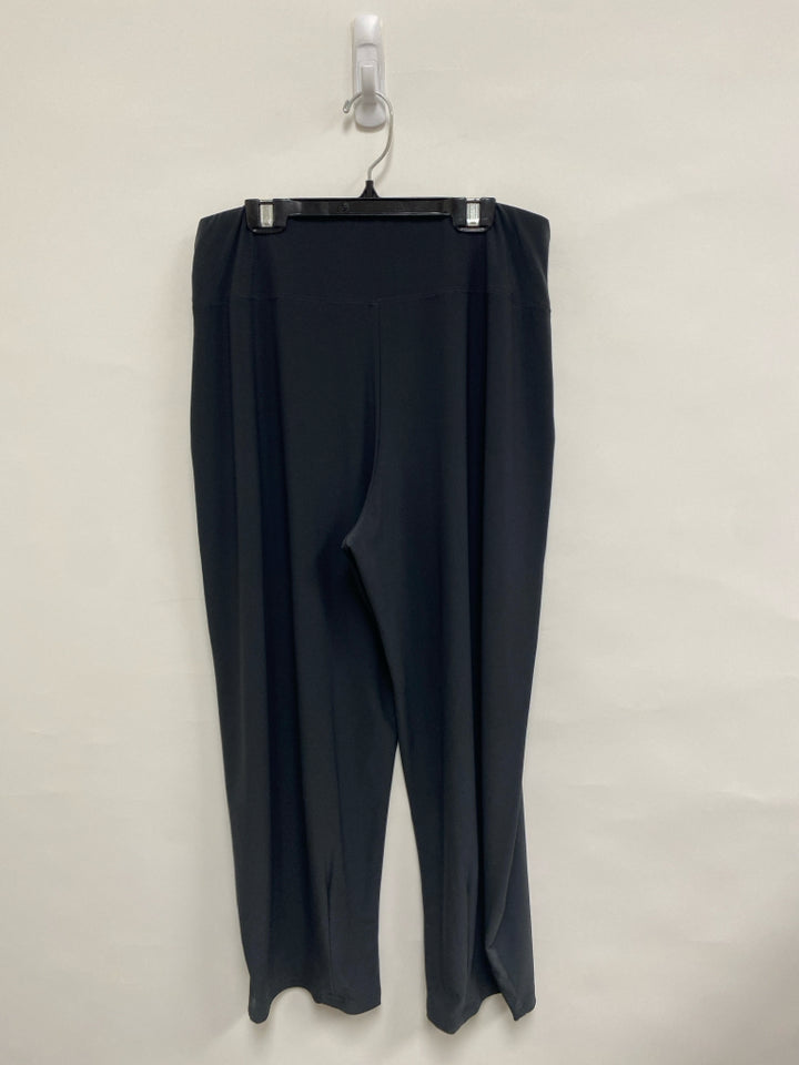 Sympli Size 12 Charcoal Pull-on Ladies Pants