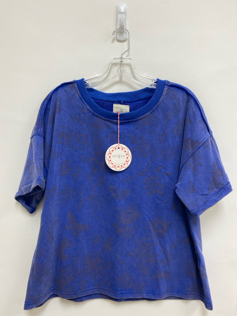 NWT Umgee Size S Faded Blue Ladies Top