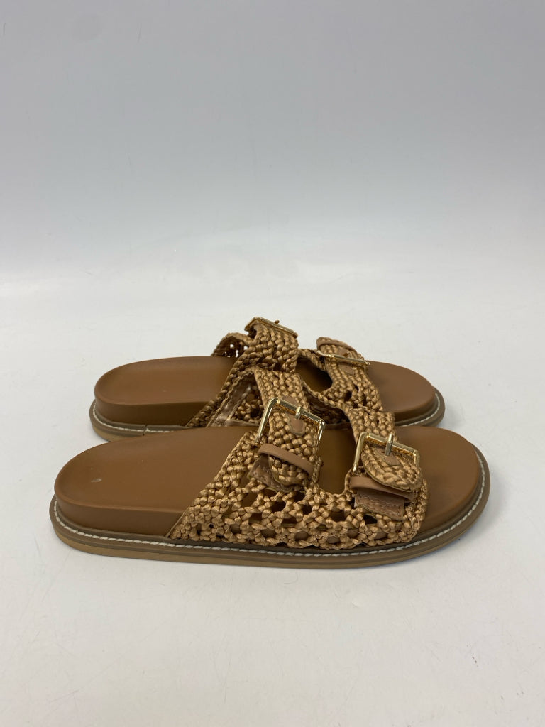 Joie  Size 9 Brown Braided Sandals