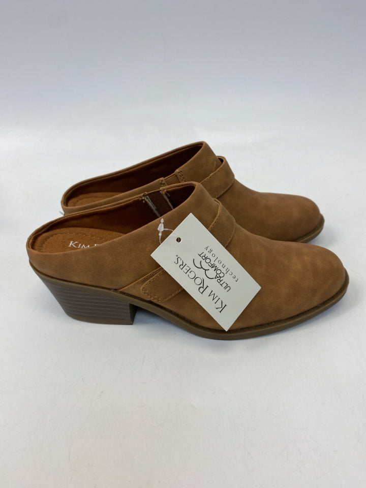 NWT Kim Rogers  Size 8 Brown Clogs